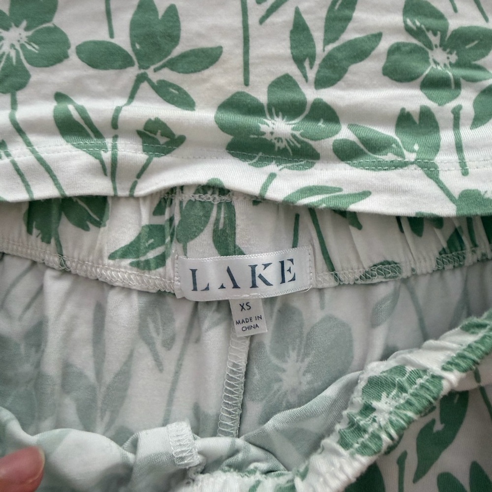 Lake Pajamas DreamModal Floral Tank Short Set - Picture 2 of 3